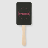 #relaxing Vibes Handwaaier (Achterkant)