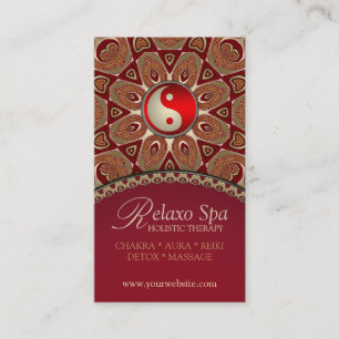 Relaxo Spa YinYang de Visitekaartjes van het New