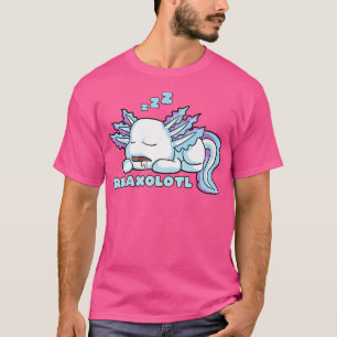 Relaxolotl Schattigee Axolotl Lover Ontspannen Mex T-shirt