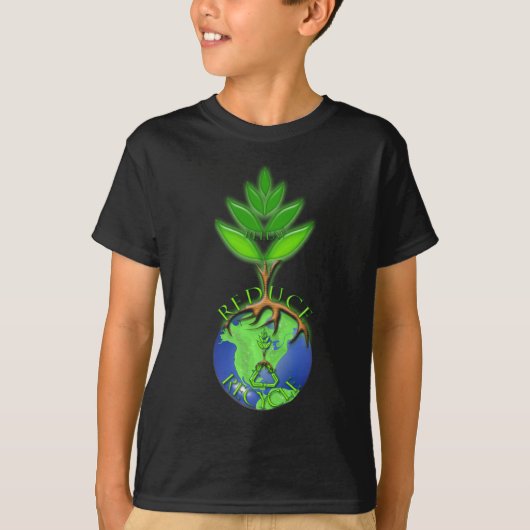 Releaf Reduceer Recyclen T-shirt (Voorkant)