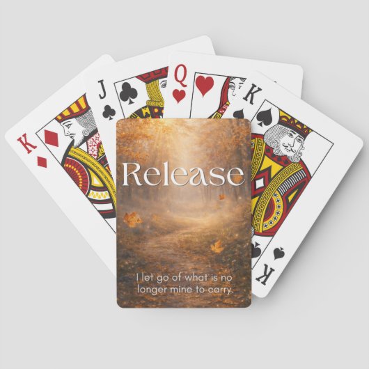 Release - Inspirerende Speelkaarten Cadeau (Achterkant)