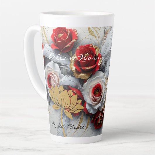 Release Worry-Latte Mug (Angle gauche)