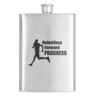 Relentless Forward Progress Running Flacon