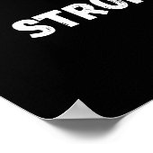 Relever les défis - Affiche motivationnelle (Coin)