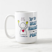 RELEVER SAINTE MAINS CAFÉ MUG (Gauche)