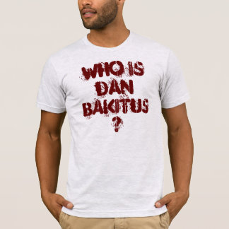 Reliant K Throwback - Wie is Dan Bakitus? T-shirt