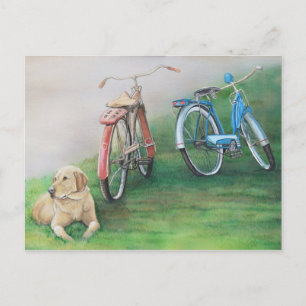 Relics Original Dog Art Briefkaart