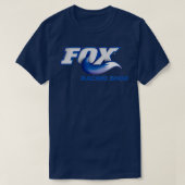 Relief Blue Fox-ontwerp T-shirt (Design voorkant)