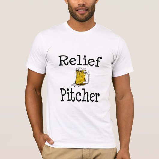 Relief Pitcher T-shirt (Voorkant)