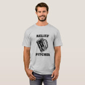 RELIEF PITCHER T-shirt (Voorkant volledig)