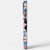 Reliëf Roze Bloemen Case-Mate iPhone Case (Achterkant / Links)