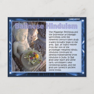 Religie, Balinese hindoeïsme Briefkaart