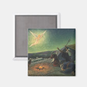  religie, bekendmaking aan de herders magneet (Voorkant / Achterkant)