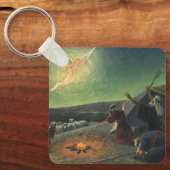  religie, bekendmaking aan de herders sleutelhanger (Voorkant)