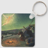  religie, bekendmaking aan de herders sleutelhanger (Achterkant)