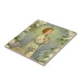  religie, Christus de Goede Shepherd Tegeltje (Zijkant)