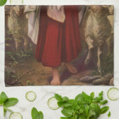  religie, Christus de kuddekudde Theedoek (Gevouwen)