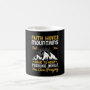 Religie - Faith Moves Mountains Koffiemok