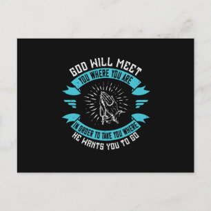 Religie - God Is Het Meest Verheerlijkt In Ons Briefkaart