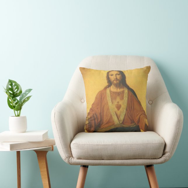  religie, heilig hart van Jezus Christus Kussen (Stoel)