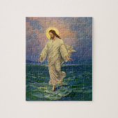  religie, Jezus Christus loopt op water Legpuzzel (Verticaal)