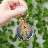  religie, Jezus Christus loopt op water Sleutelhanger (Hand)