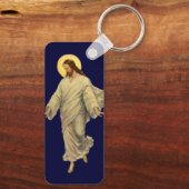  religie, Jezus Christus loopt op water Sleutelhanger (Achterkant)
