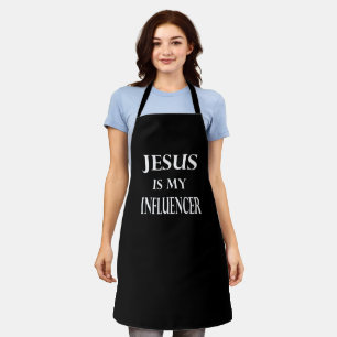 Religie - Jezus Is Mijn Influencer Schort