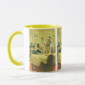 religie, jodendom, de Menorah verlicht Mok (Links)