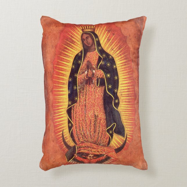  religie Maagd Mary Our Lady of Guadalupe Accent Kussen (Voorkant(Verticaal))