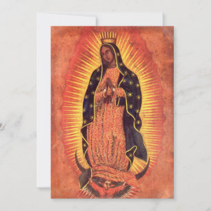 religie Maagd Mary Our Lady of Guadalupe Kaart