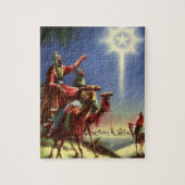  religie, Mannen met ster van Bethlehem Legpuzzel (Verticaal)