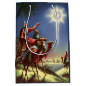  religie, Mannen met ster van Bethlehem Medium Cadeauzakje (Voorkant)