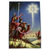  religie, Mannen met ster van Bethlehem Medium Cadeauzakje (Achterkant)