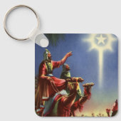  religie, Mannen met ster van Bethlehem Sleutelhanger (Voorkant)