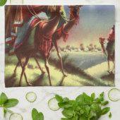  religie, Mannen met ster van Bethlehem Theedoek (Gevouwen)