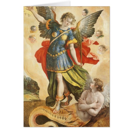 religie, Saint Michael Defeats Lucifer (Voorkant)