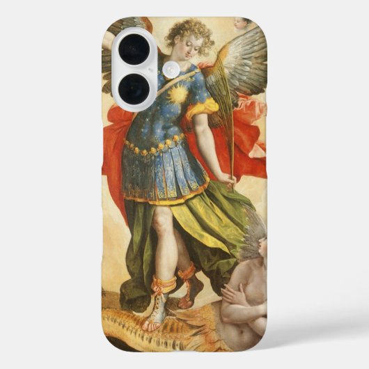 religie, Saint Michael Defeats Lucifer Case-Mate iPhone Case (Achterkant)