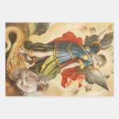  religie, Saint Michael Defeats Lucifer Inpakpapier Vel (Voorkant 3)