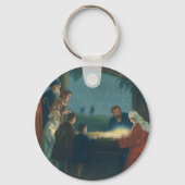 religie, verergering van de herders sleutelhanger (Achterkant)