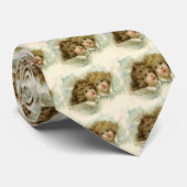  religie, Victoriaans Angels in de wolken Stropdas (Opgerold)