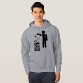Religie Wastebin Hoodie (Voorkant volledig)