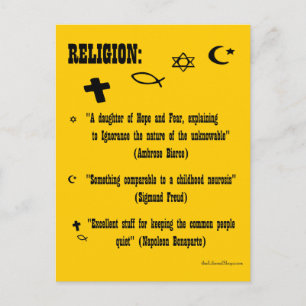 Religiedefinitie Briefkaart