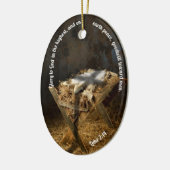 Religieus aangepaste kerst ornament (Links)