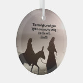 Religieus aangepaste kerst ornament (Voorkant Rechts)