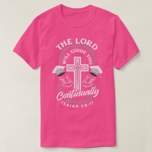 Religieus Christelijk Afstuderen christendom T-shirt (Design voorkant)