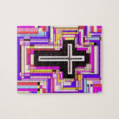religieus Christelijk kruis Legpuzzel (Horizontaal)