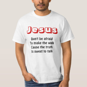 Religieus citaat mannen t-shirt