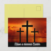 Religieus geblesseerd paasBriefkaart Briefkaart (Voorkant / Achterkant)