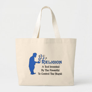 Religieus gereedschap grote tote bag